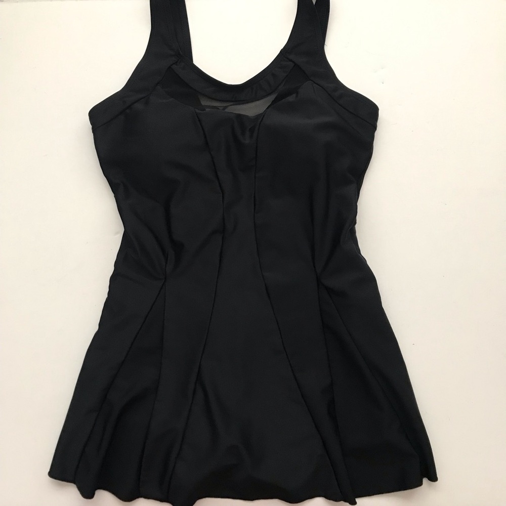 Black Women’s One-Piece Swimdress